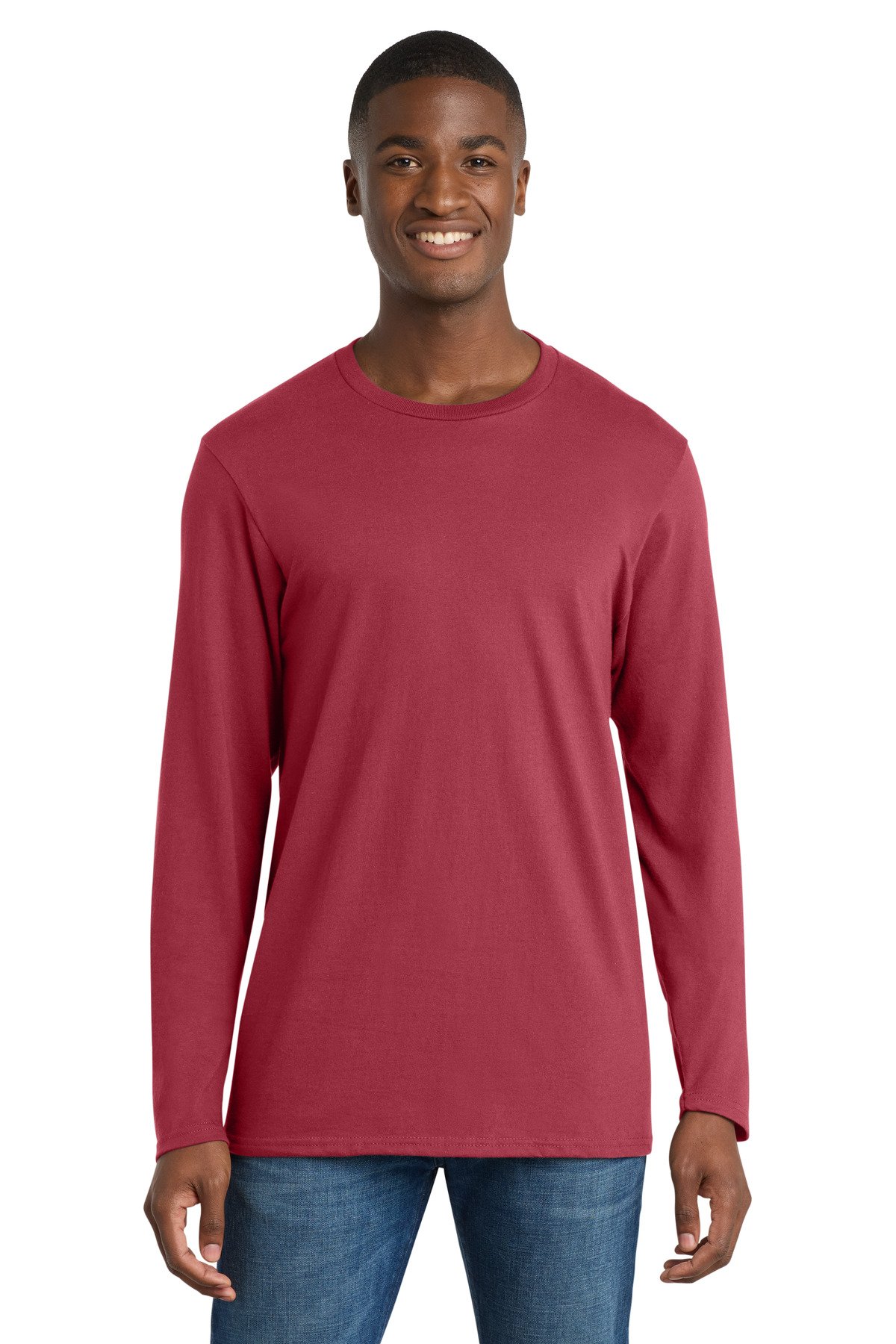 Port & Co Long Sleeve Bouncer Tee PC600LS - Image 6
