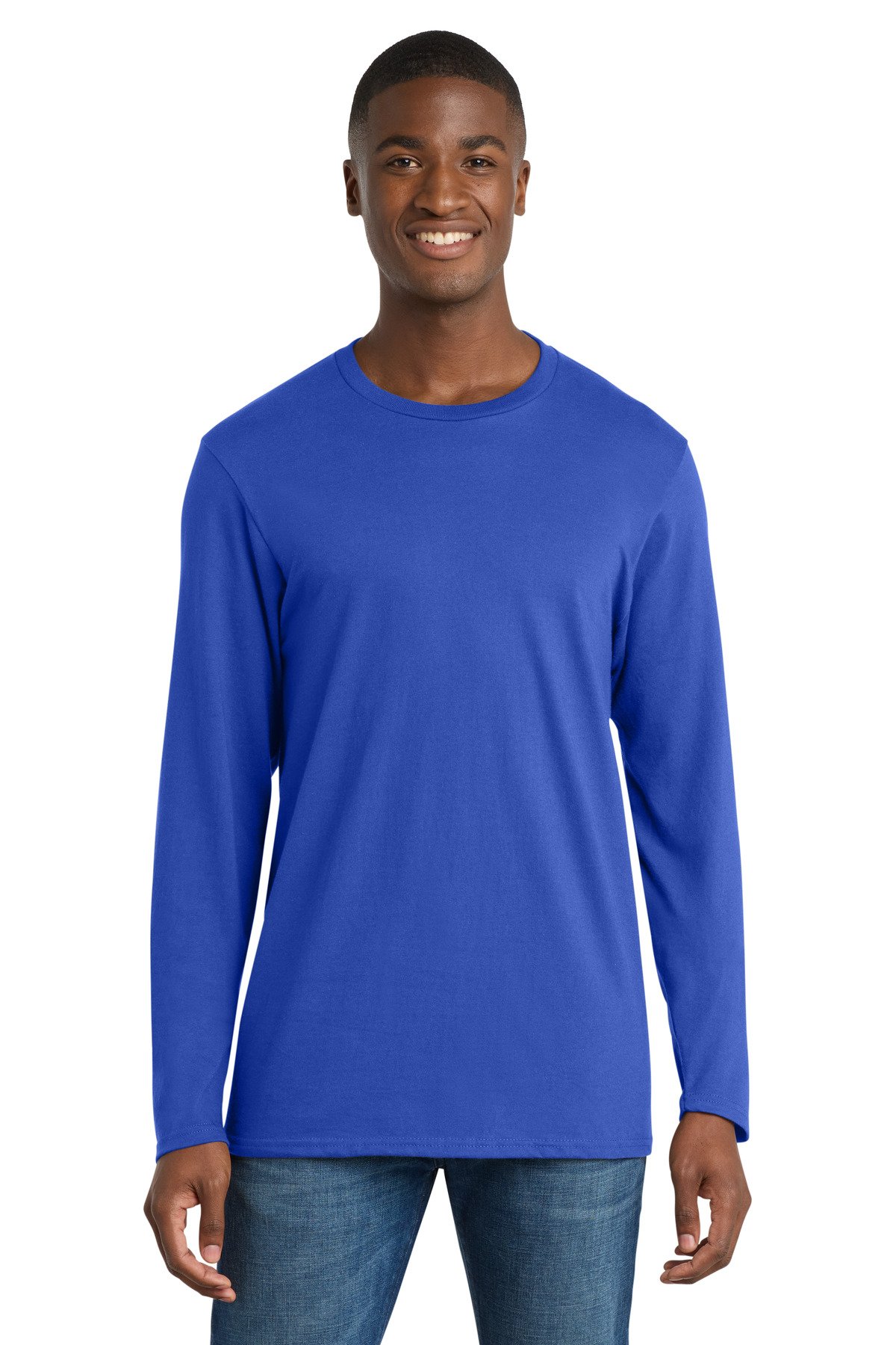 Port & Co Long Sleeve Bouncer Tee PC600LS - Image 7