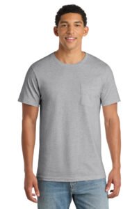 Port & Co   Bouncer Pocket Tee PC600P