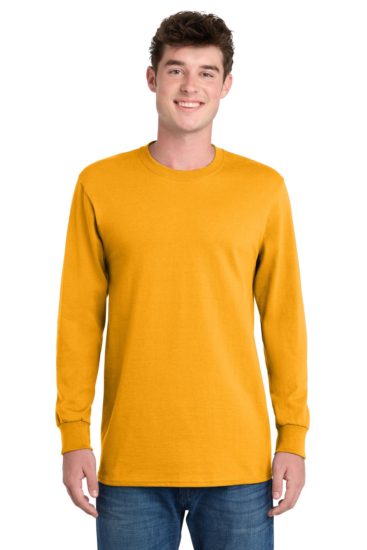 Port & Co Long Sleeve Essential Tee. PC61LS - Image 16