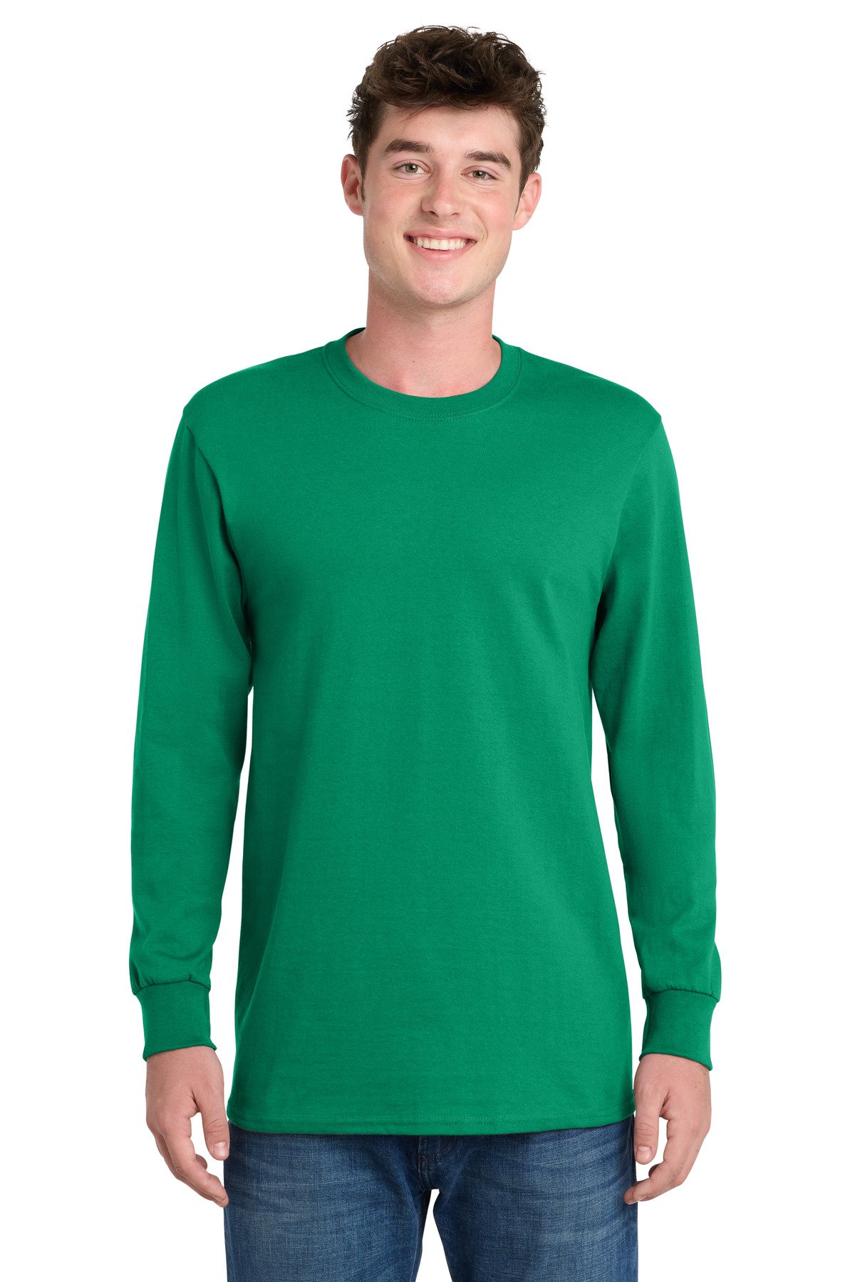 Port & Co Long Sleeve Essential Tee. PC61LS - Image 12