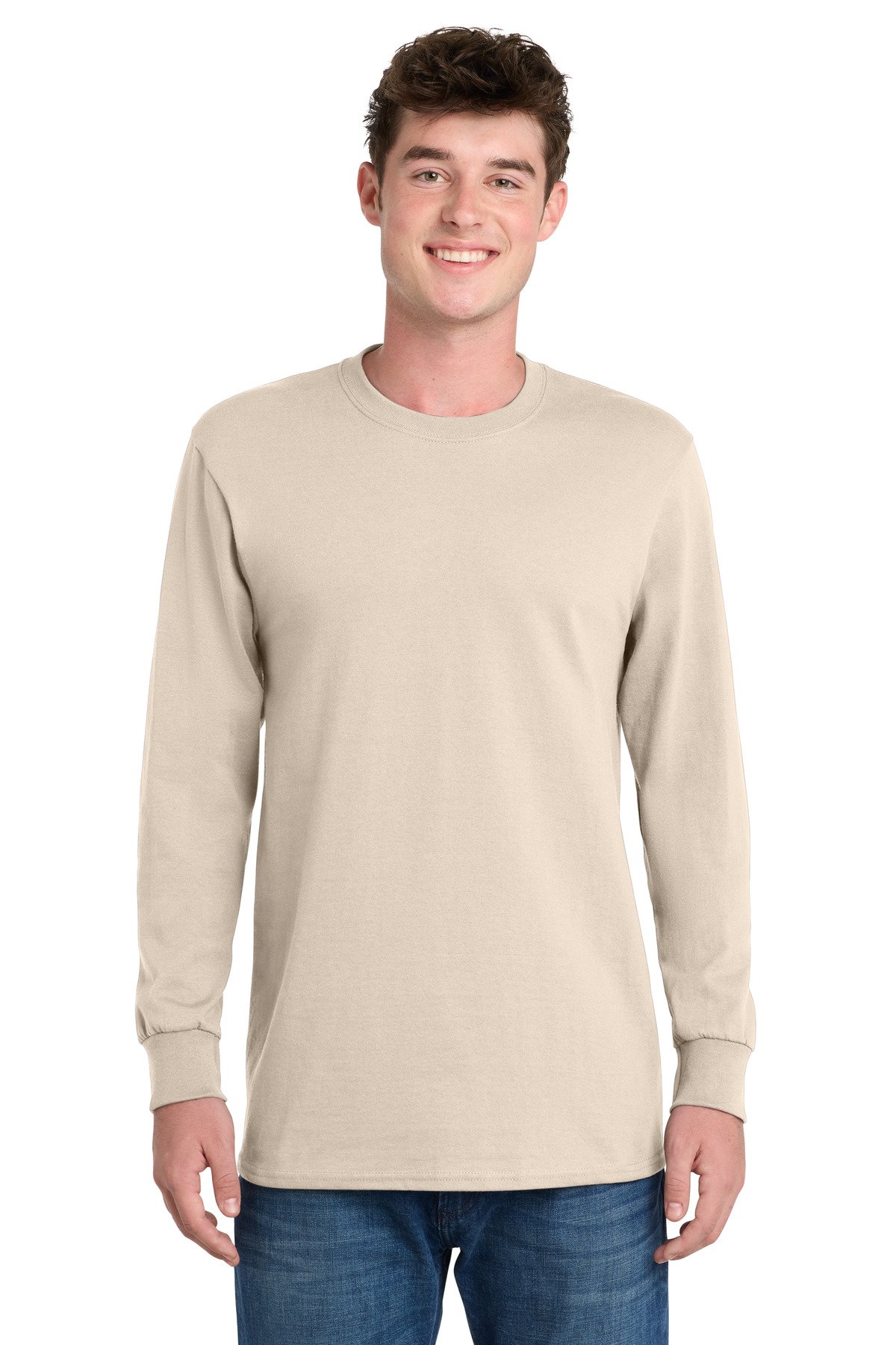 Port & Co Long Sleeve Essential Tee. PC61LS - Image 22