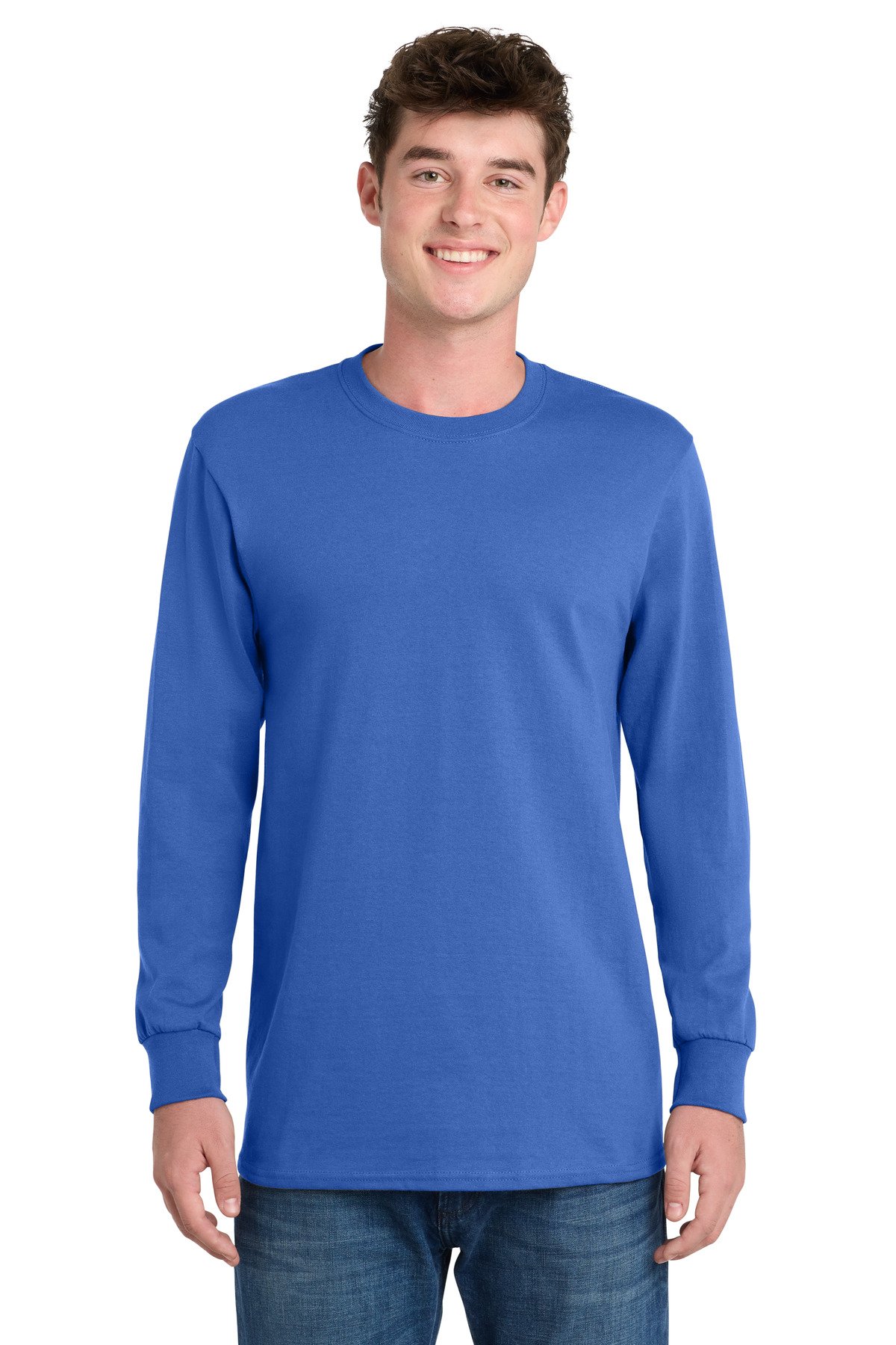 Port & Co Long Sleeve Essential Tee. PC61LS - Image 10