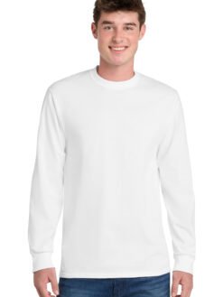Port & Co Long Sleeve Essential Tee. PC61LS