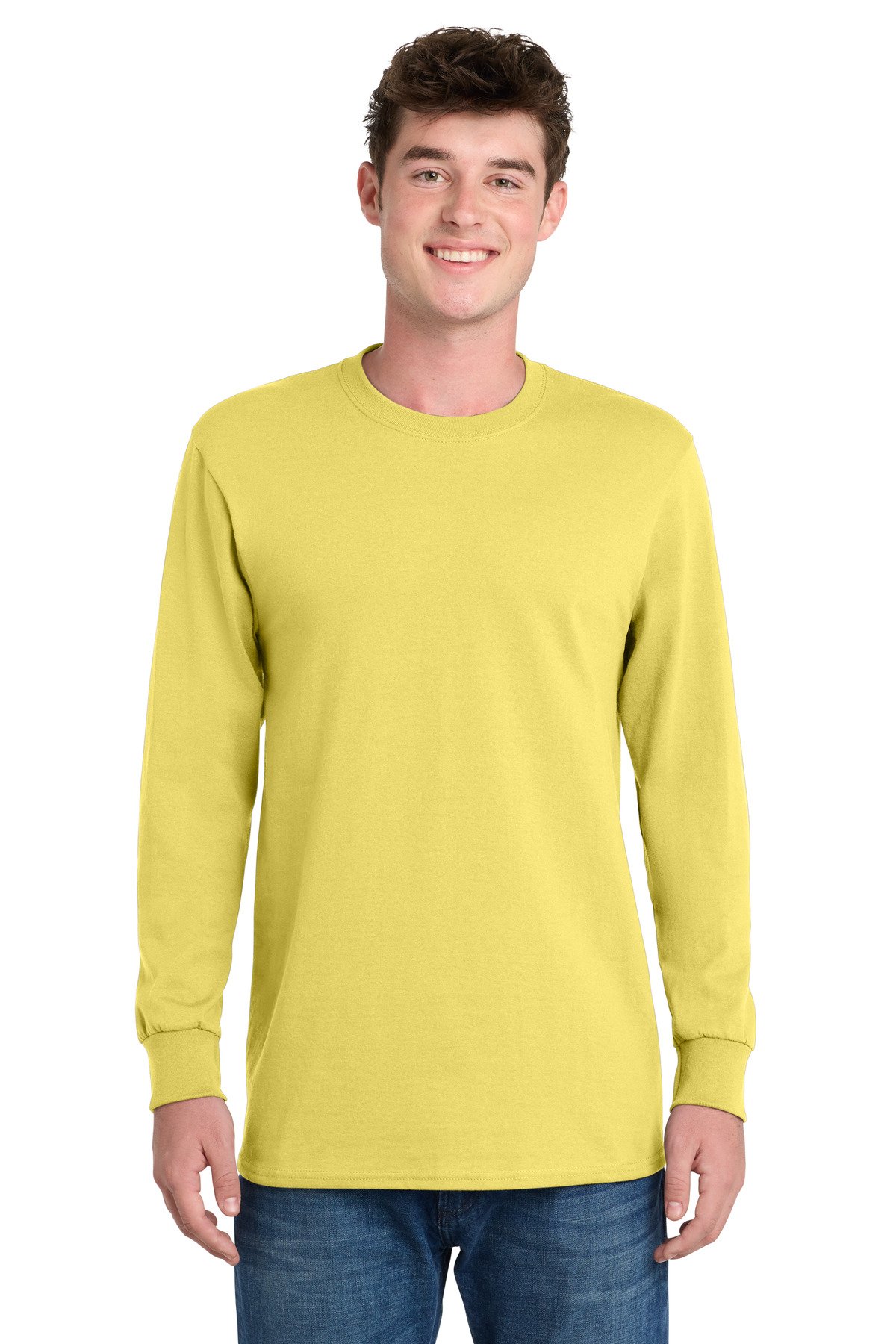 Port & Co Long Sleeve Essential Tee. PC61LS - Image 24