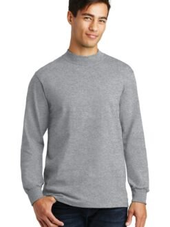 Alternative view of Port & Co ™  Essential Mock Turtleneck.  PC61M