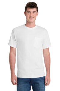 Port & Co   Tall Essential Pocket Tee. PC61PT