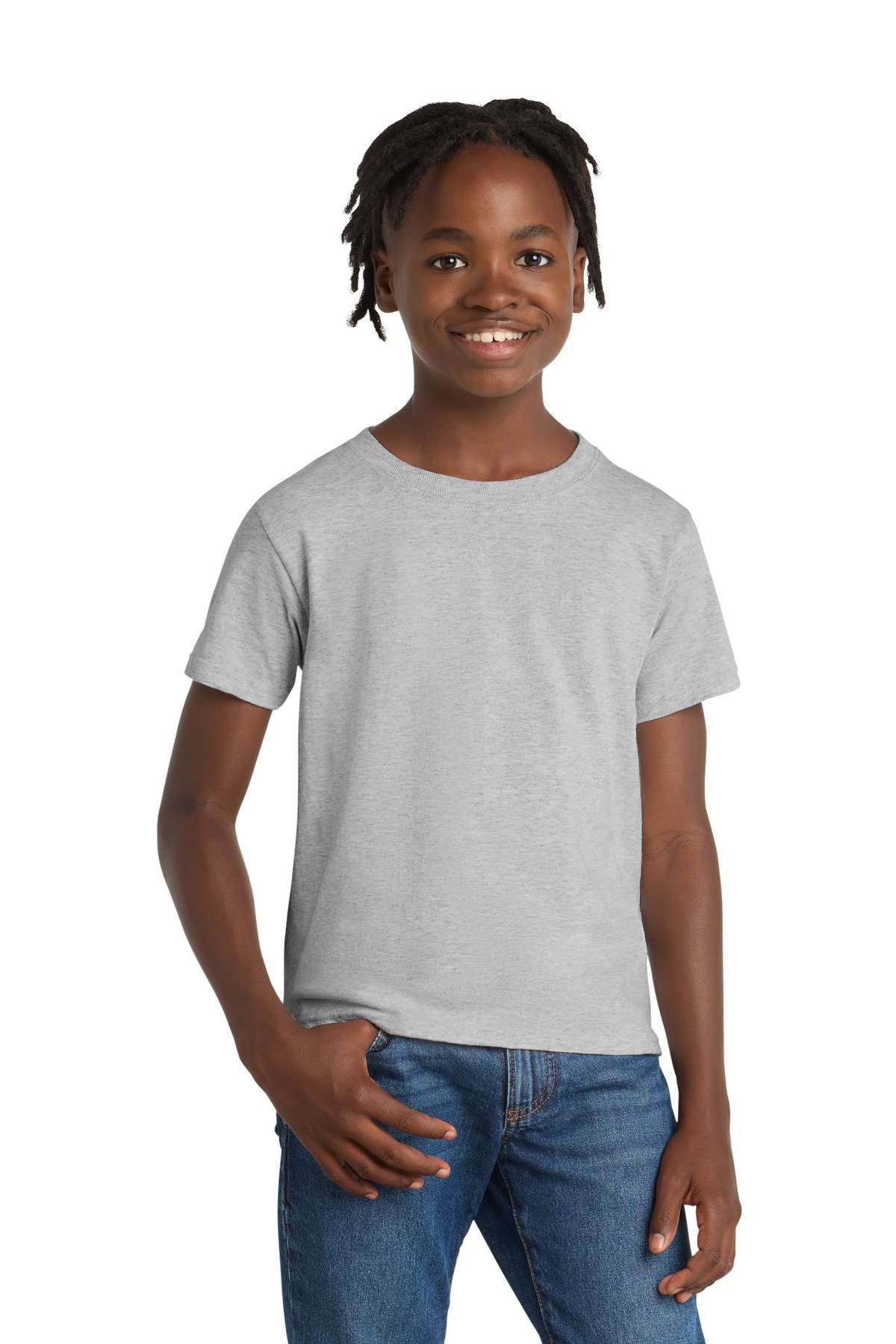 Port & Co Youth Essential Tee. PC61Y - Image 2