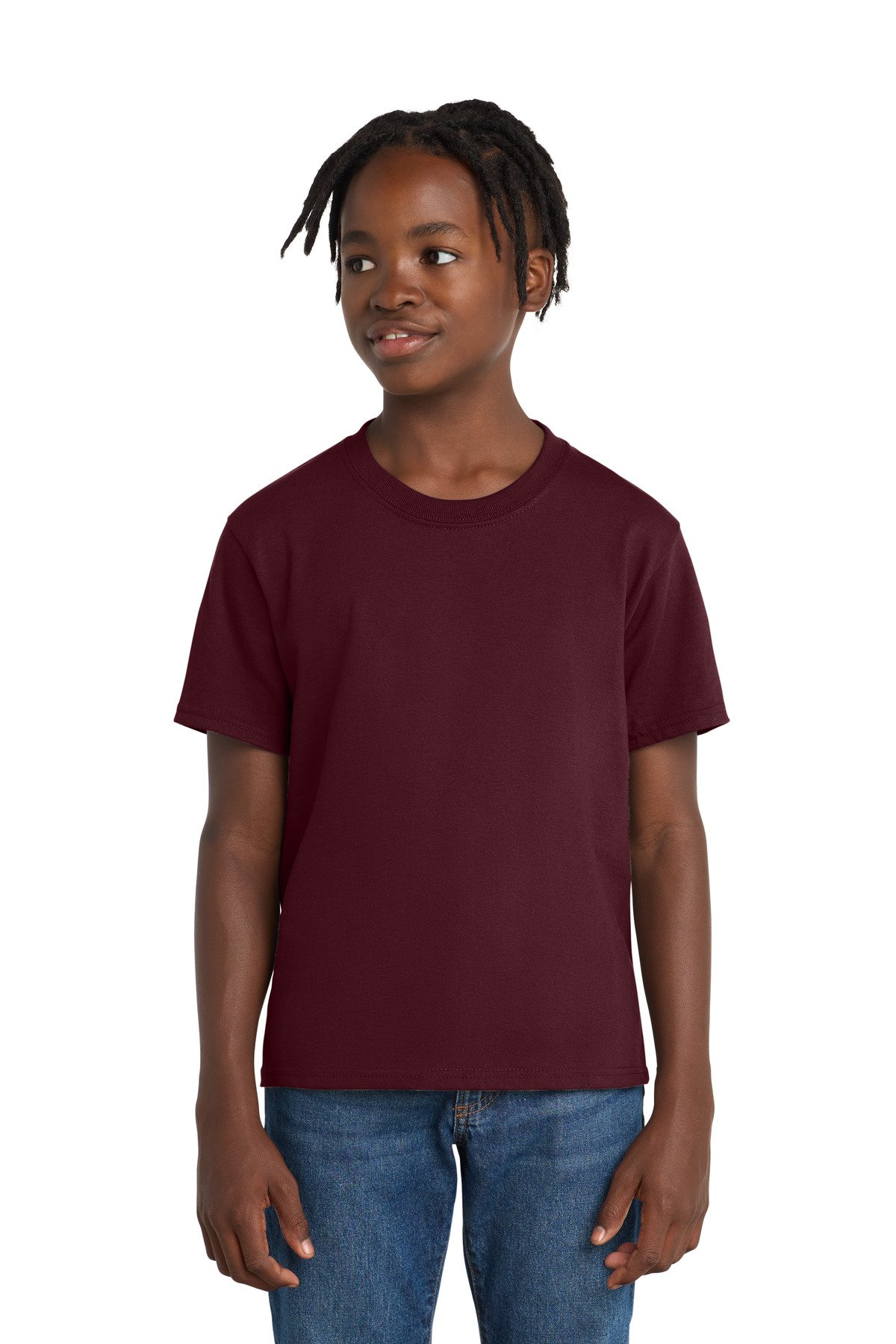 Port & Co Youth Essential Tee. PC61Y - Image 17