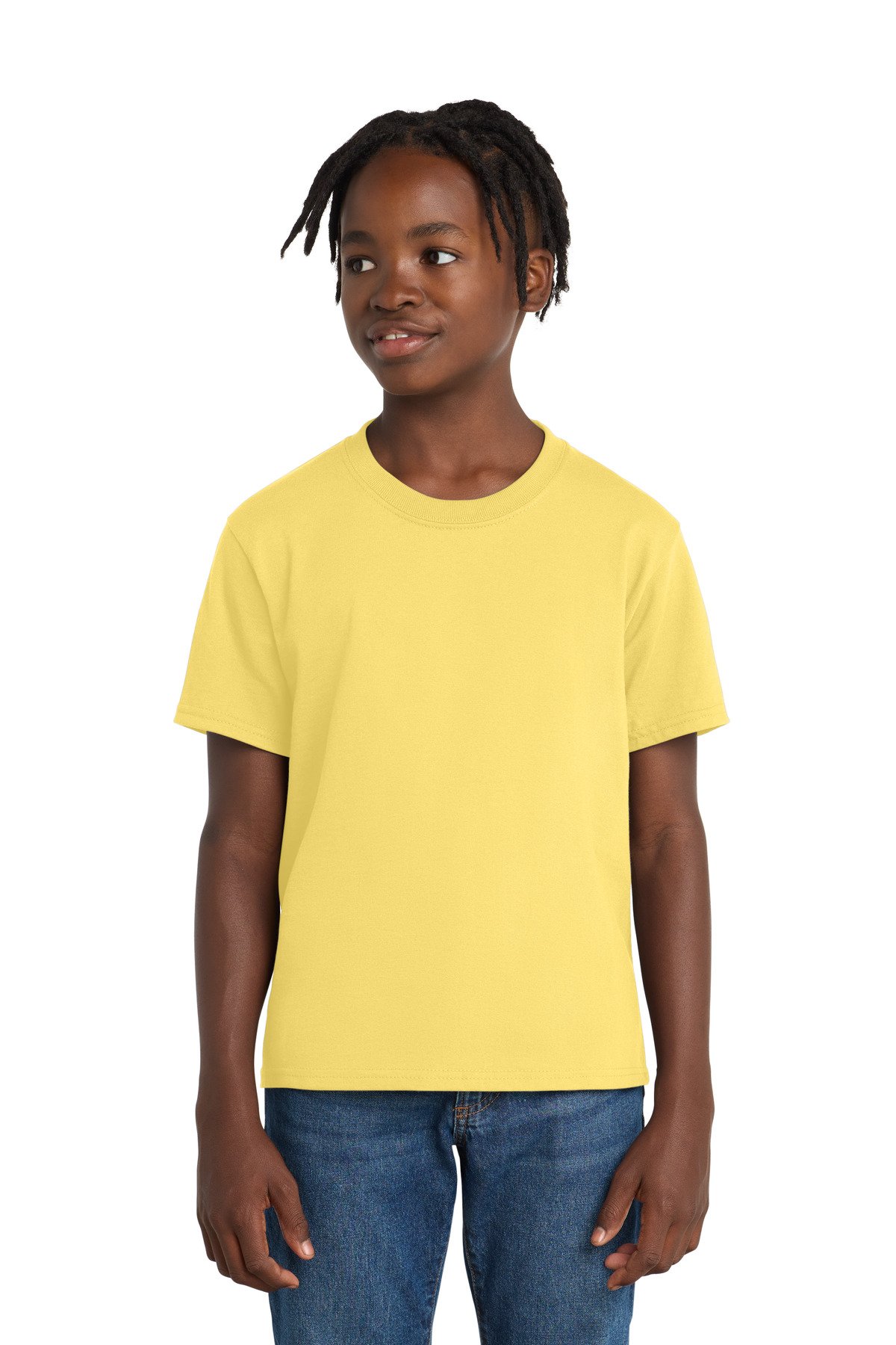 Port & Co Youth Essential Tee. PC61Y - Image 19