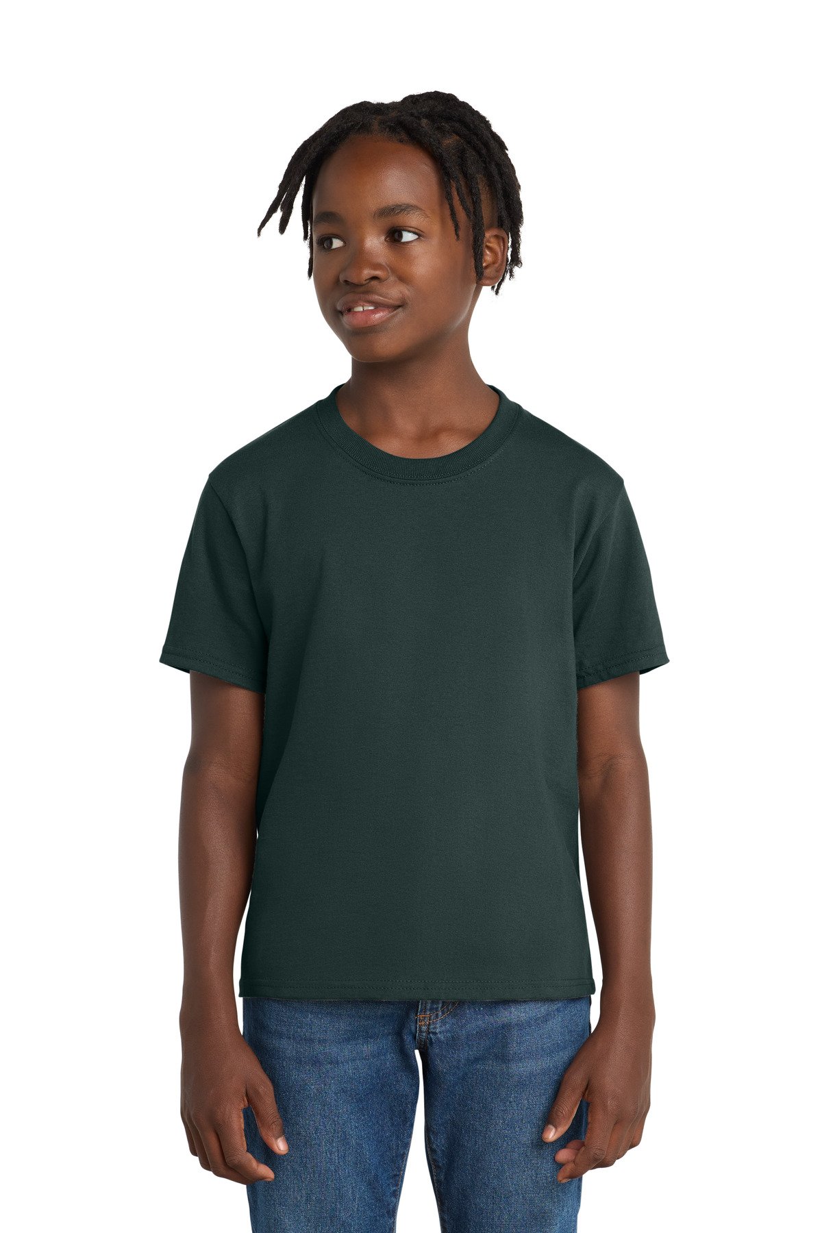 Port & Co Youth Essential Tee. PC61Y - Image 14