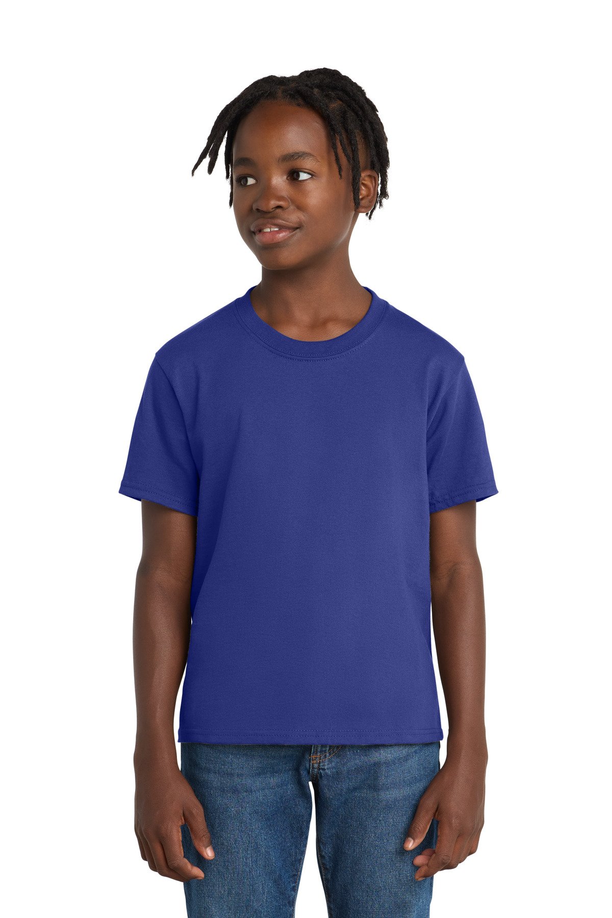 Port & Co Youth Essential Tee. PC61Y - Image 20