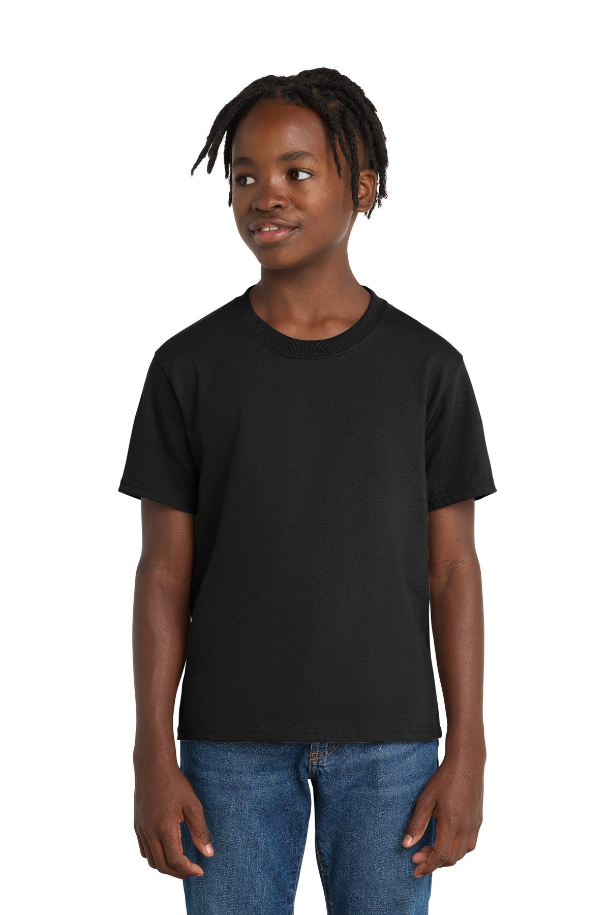 Port & Co Youth Essential Tee. PC61Y - Image 26