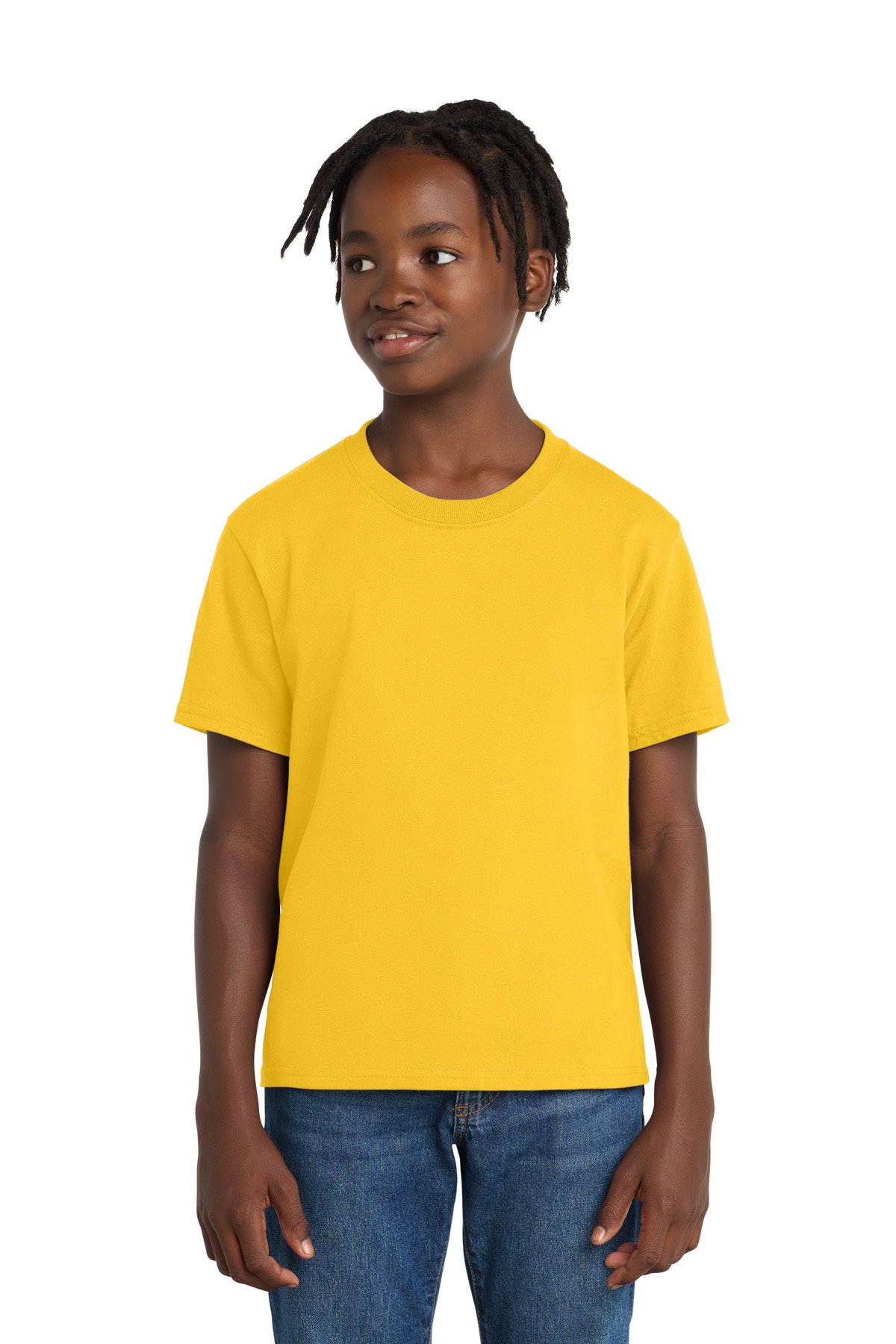 Port & Co Youth Essential Tee. PC61Y - Image 21
