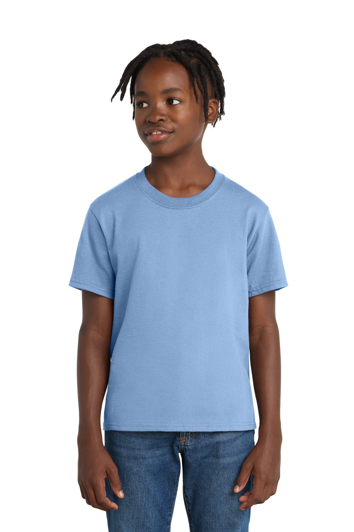 Port & Co Youth Essential Tee. PC61Y - Image 3