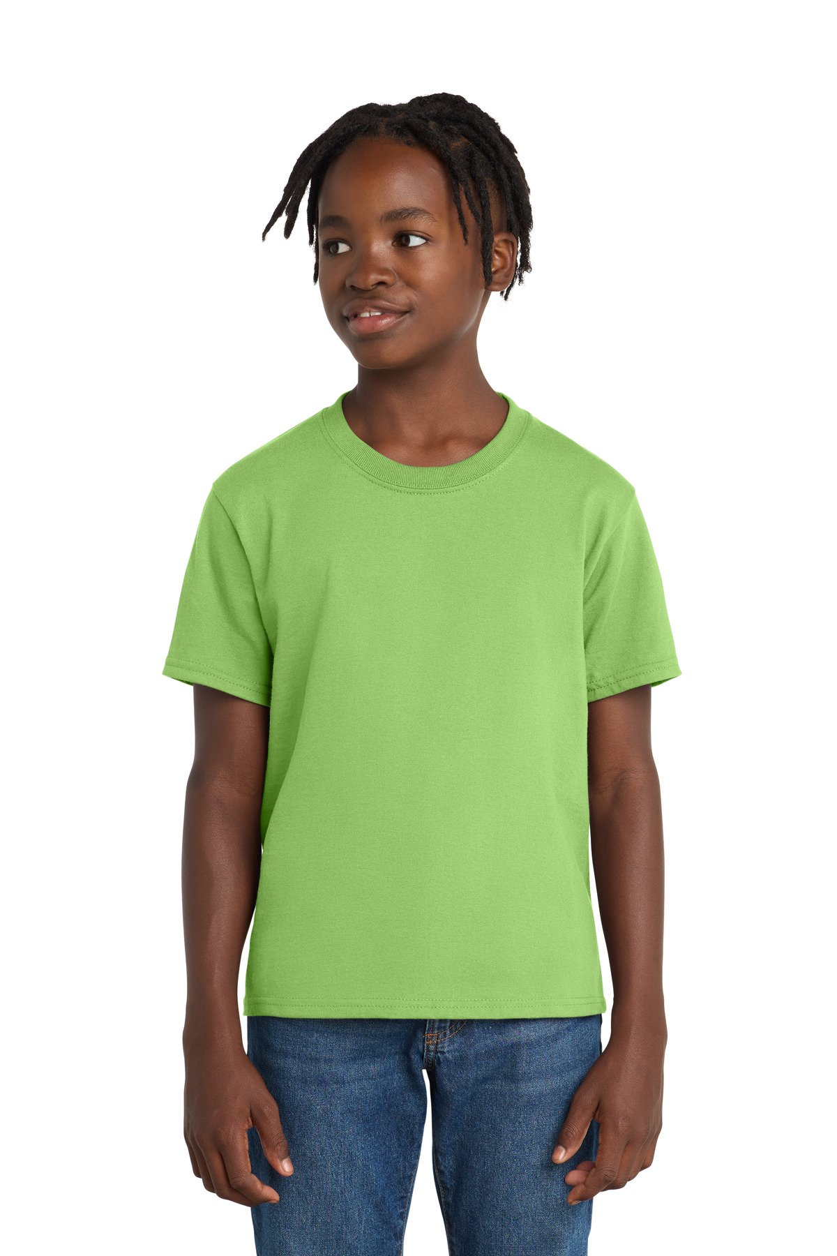 Port & Co Youth Essential Tee. PC61Y - Image 9