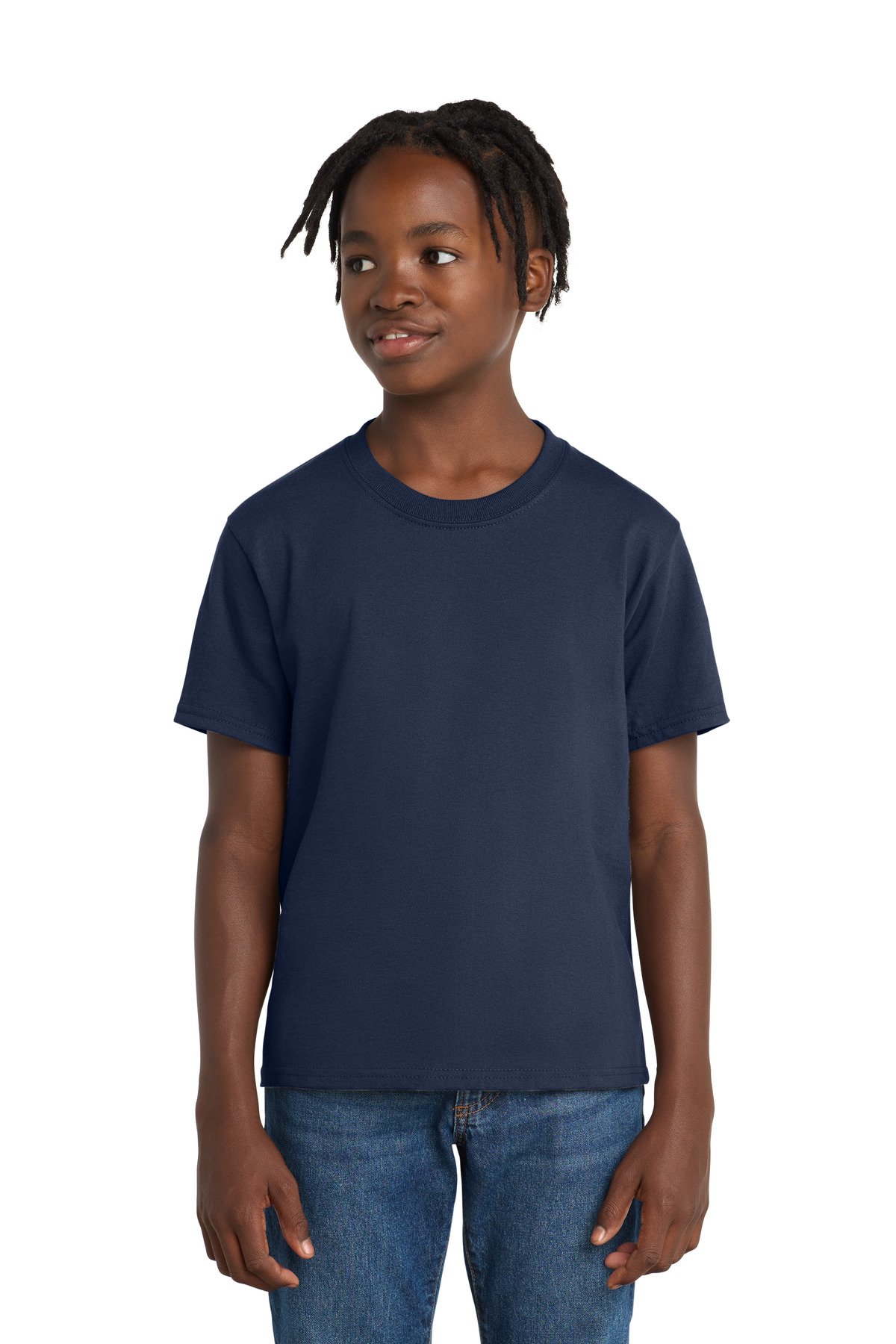 Port & Co Youth Essential Tee. PC61Y - Image 4
