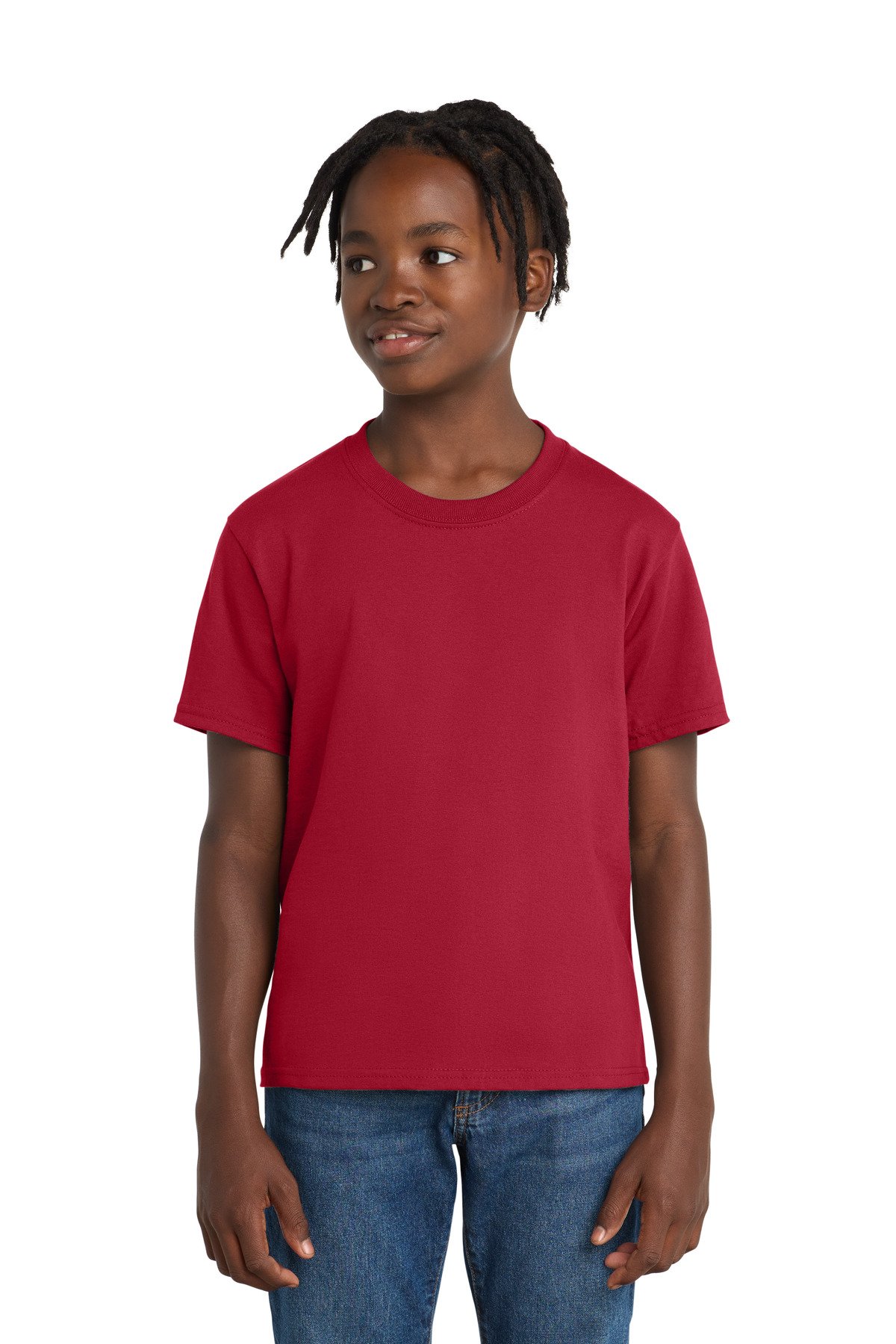 Port & Co Youth Essential Tee. PC61Y - Image 5