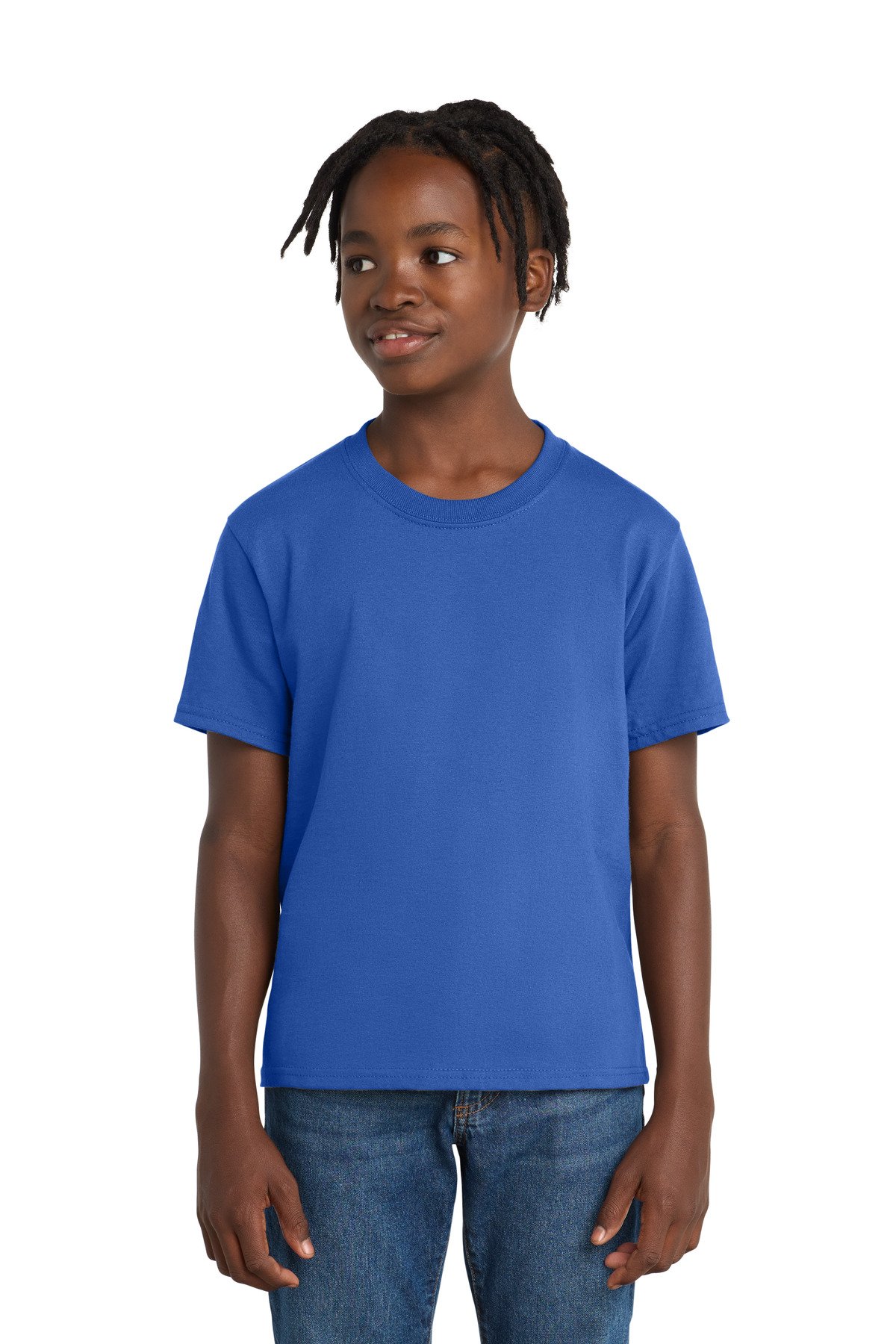 Port & Co Youth Essential Tee. PC61Y - Image 6