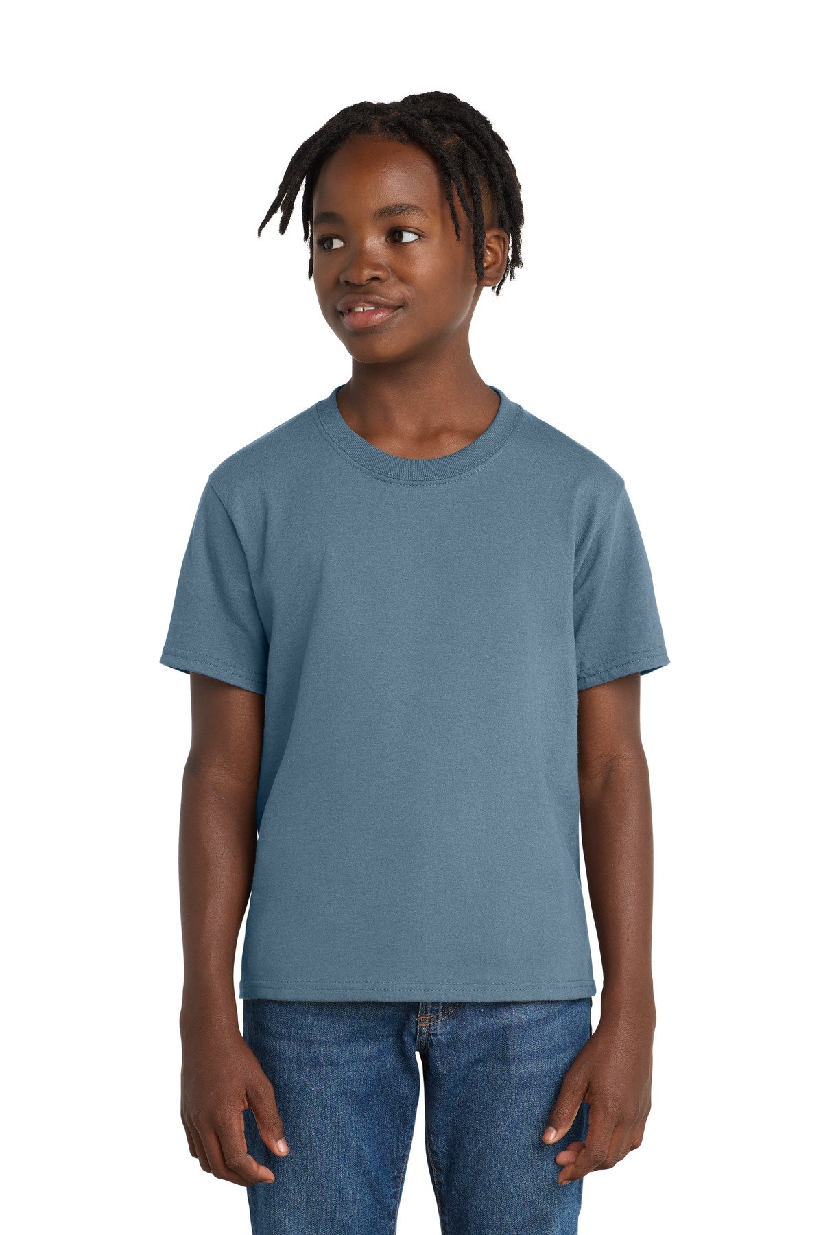 Port & Co Youth Essential Tee. PC61Y - Image 24