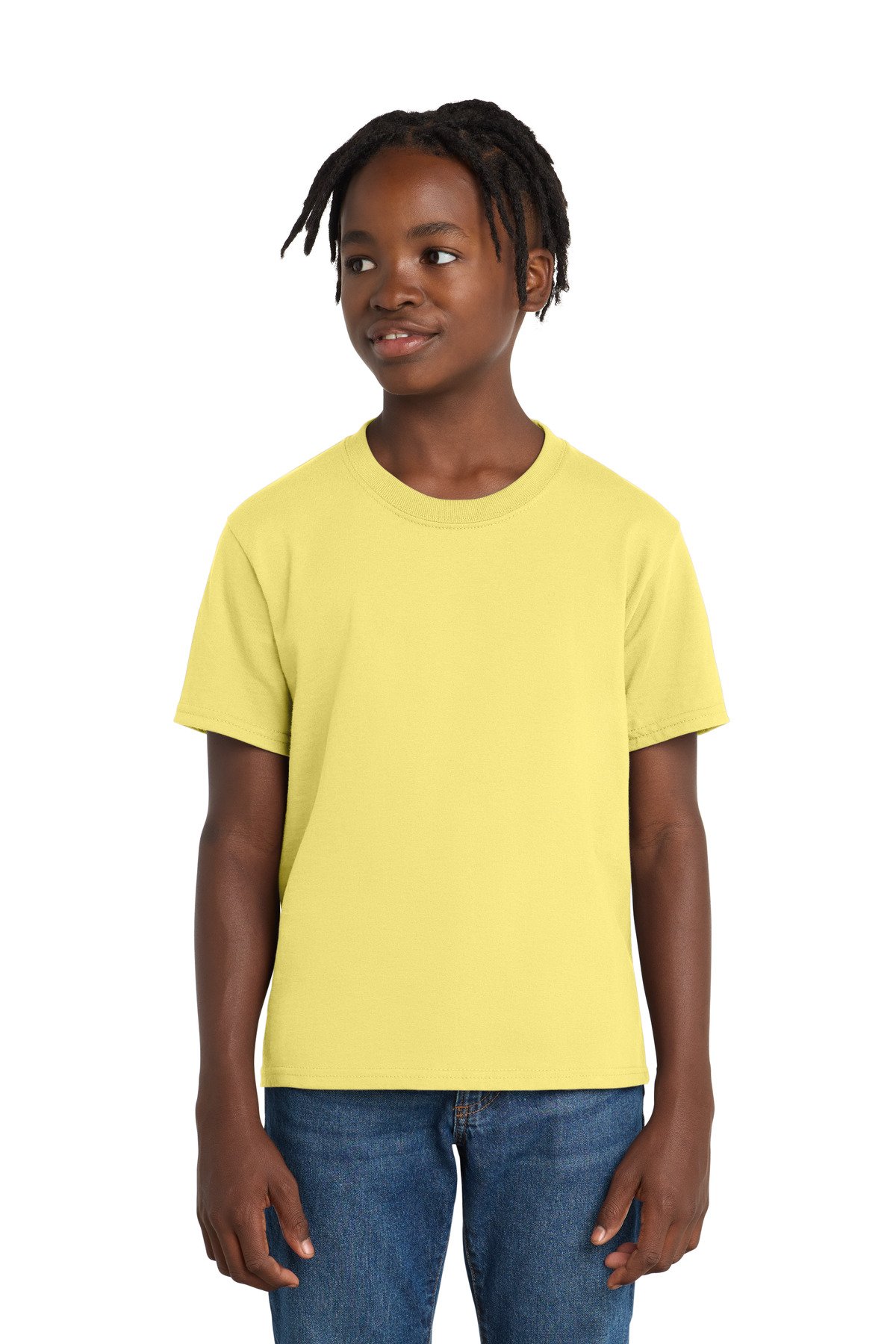 Port & Co Youth Essential Tee. PC61Y - Image 8
