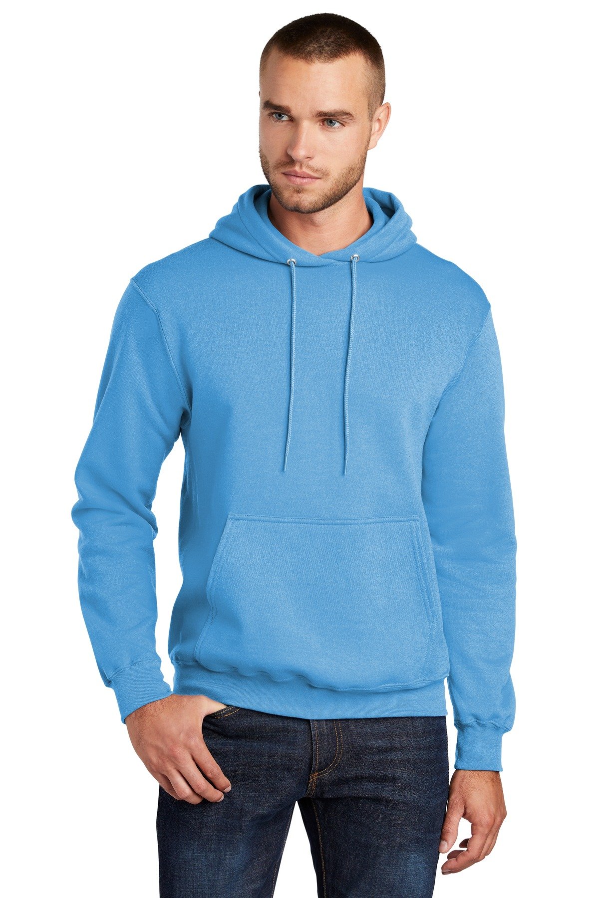 Port & Co Core Fleece Pullover Hooded Sweatshirt. PC78H - Image 16