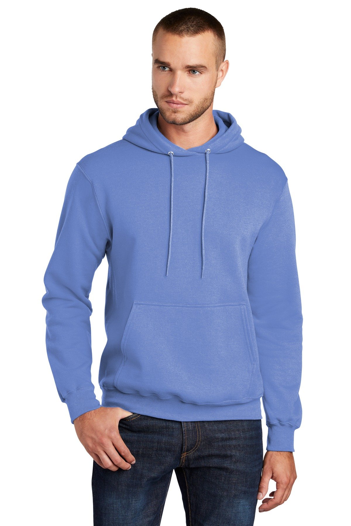 Port & Co Core Fleece Pullover Hooded Sweatshirt. PC78H - Image 9