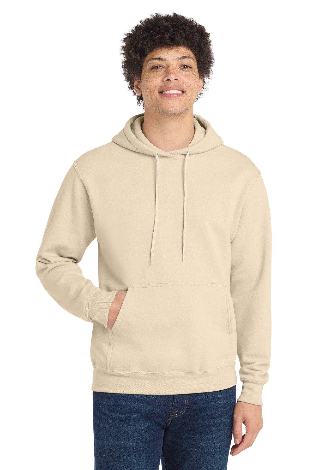 Port & Co Core Fleece Pullover Hooded Sweatshirt. PC78H - Image 58