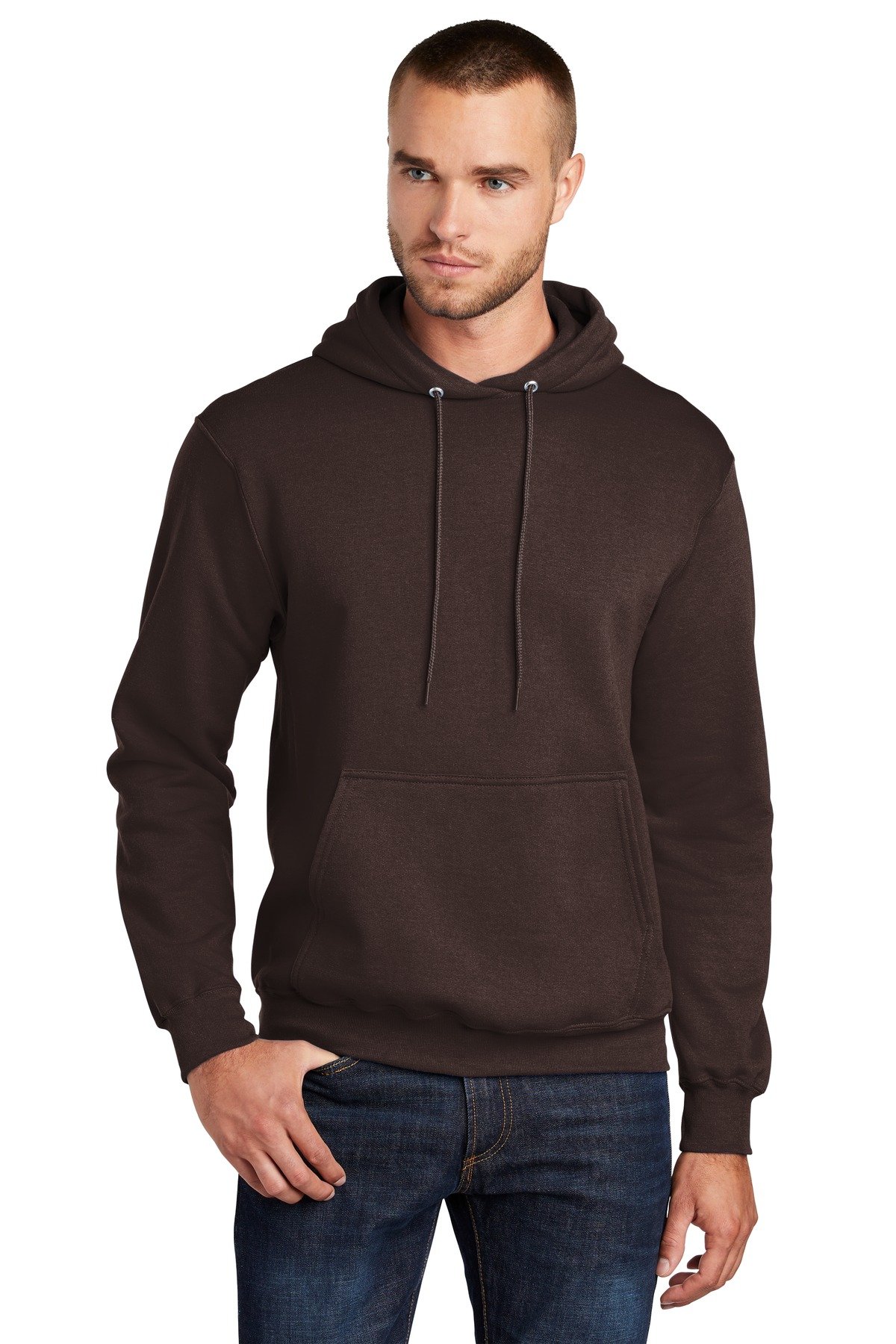 Port & Co Core Fleece Pullover Hooded Sweatshirt. PC78H - Image 11