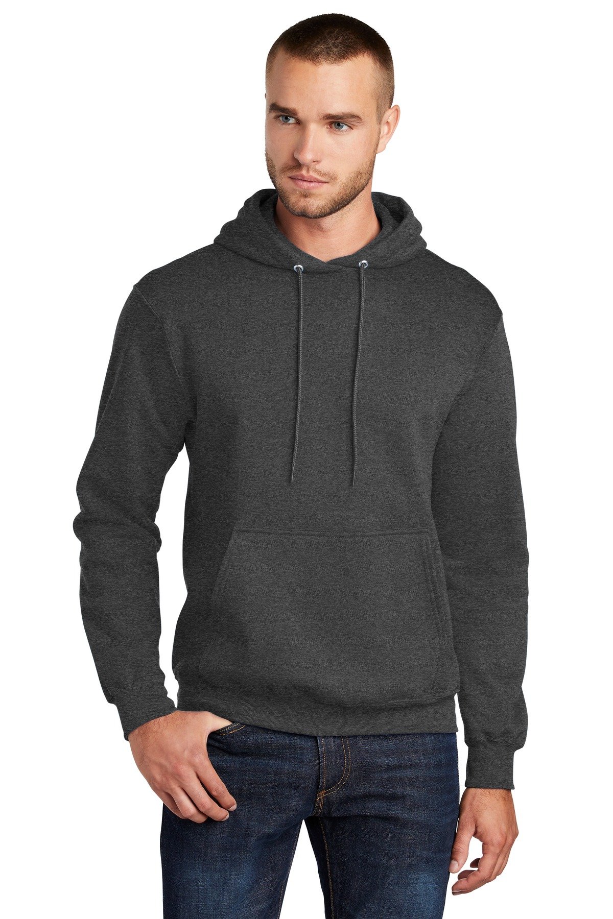 Port & Co Core Fleece Pullover Hooded Sweatshirt. PC78H - Image 20