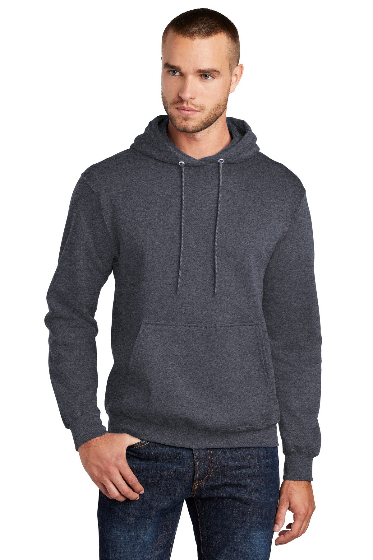 Port & Co Core Fleece Pullover Hooded Sweatshirt. PC78H - Image 23