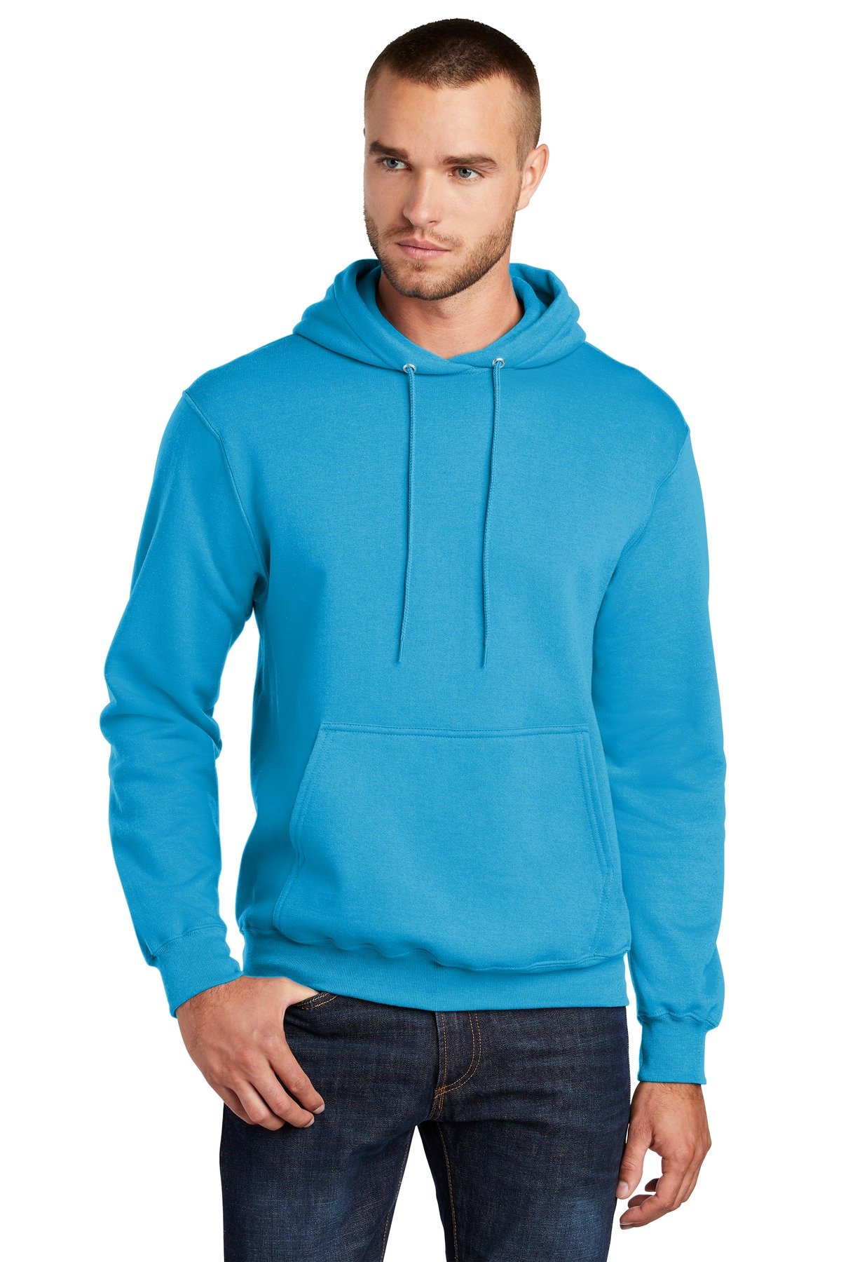 Port & Co Core Fleece Pullover Hooded Sweatshirt. PC78H - Image 33