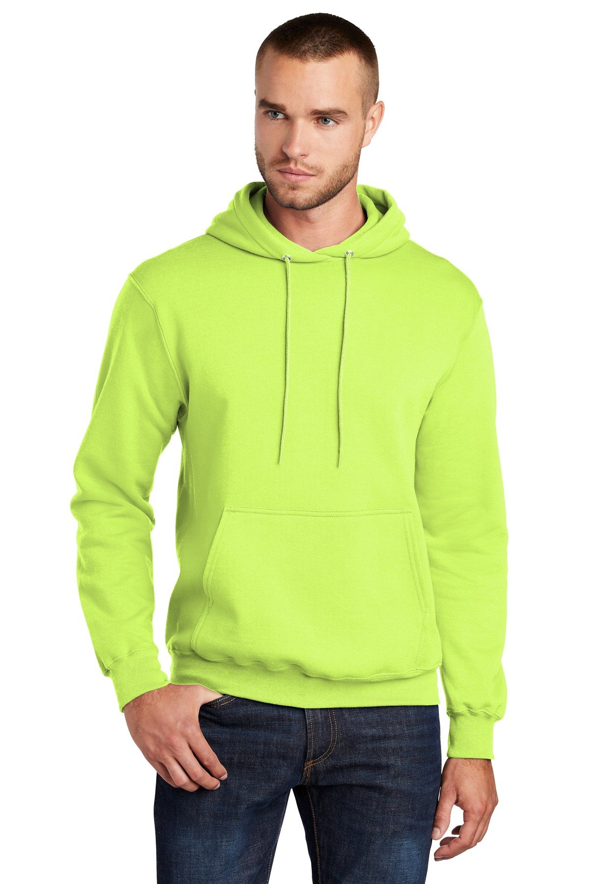 Port & Co Core Fleece Pullover Hooded Sweatshirt. PC78H - Image 37