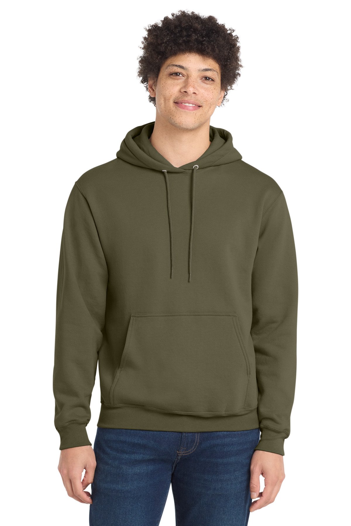 Port & Co Core Fleece Pullover Hooded Sweatshirt. PC78H - Image 48