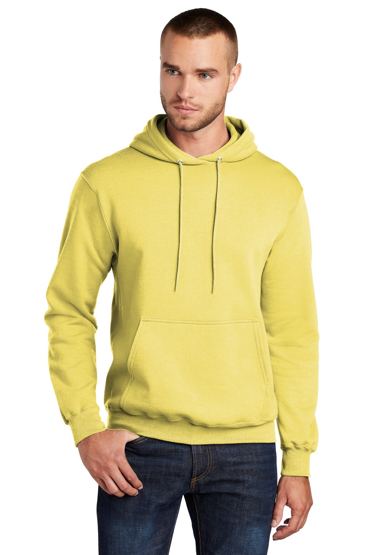 Port & Co Core Fleece Pullover Hooded Sweatshirt. PC78H - Image 43