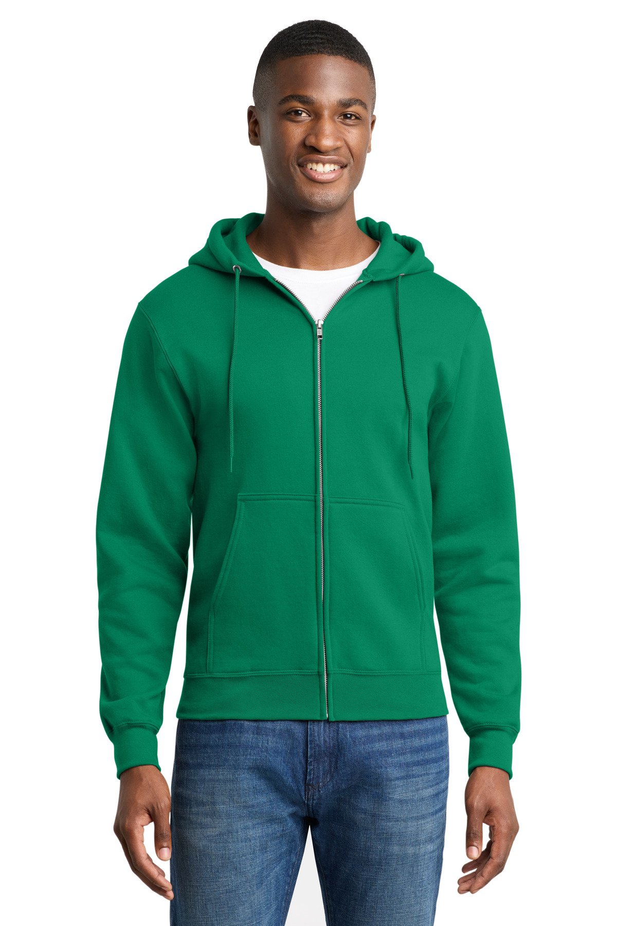 Port & Co Core Fleece Full-Zip Hooded Sweatshirt. PC78ZH - Image 14