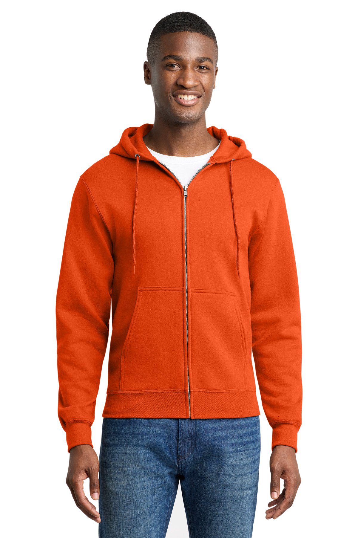 Port & Co Core Fleece Full-Zip Hooded Sweatshirt. PC78ZH - Image 12