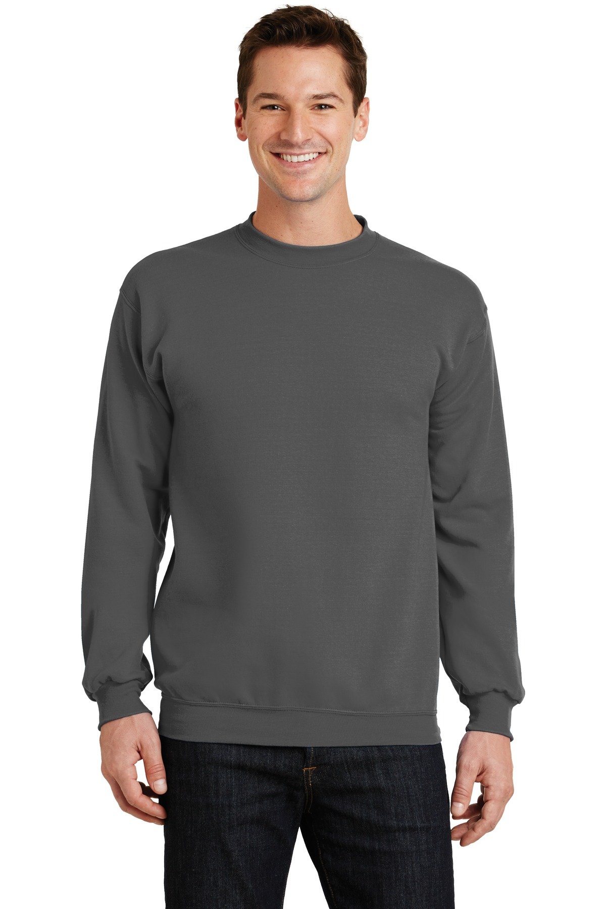 Port & Co Core Fleece Crewneck Sweatshirt. PC78 - Image 10