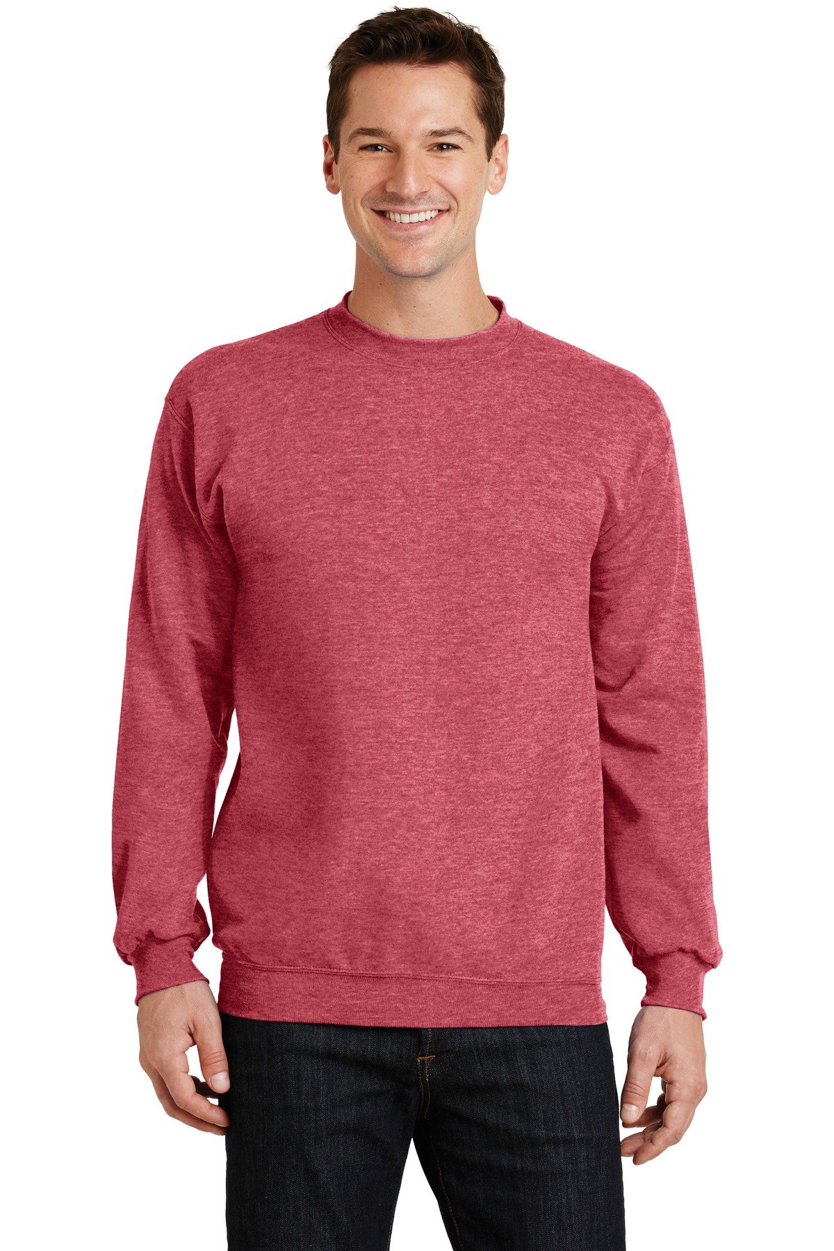 Port & Co Core Fleece Crewneck Sweatshirt. PC78 - Image 15