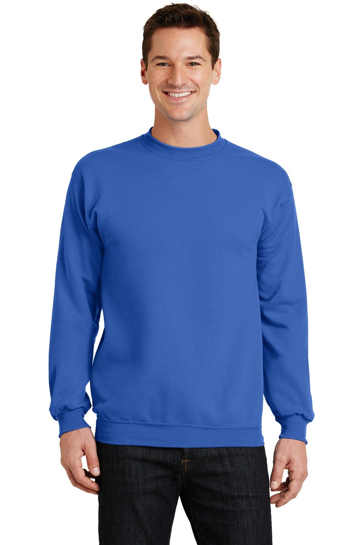 Port & Co Core Fleece Crewneck Sweatshirt. PC78 - Image 6
