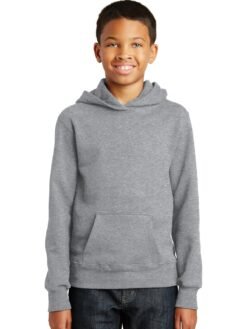 Alternative view of Port & Co ™  Youth Fan Favorite Fleece Pullover Hooded Sweatshirt. PC850YH