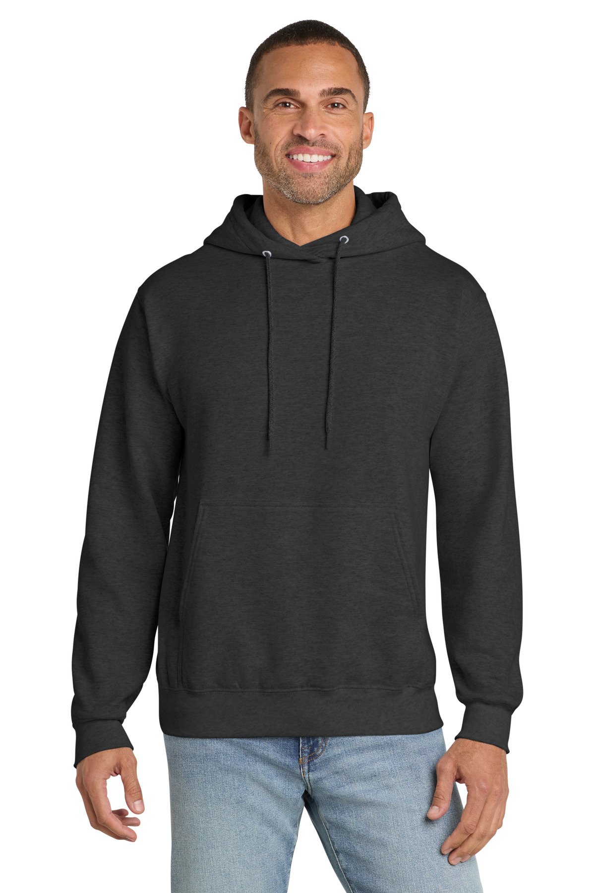 Port & Co Essential Fleece Pullover Hooded Sweatshirt. PC90H - Image 20