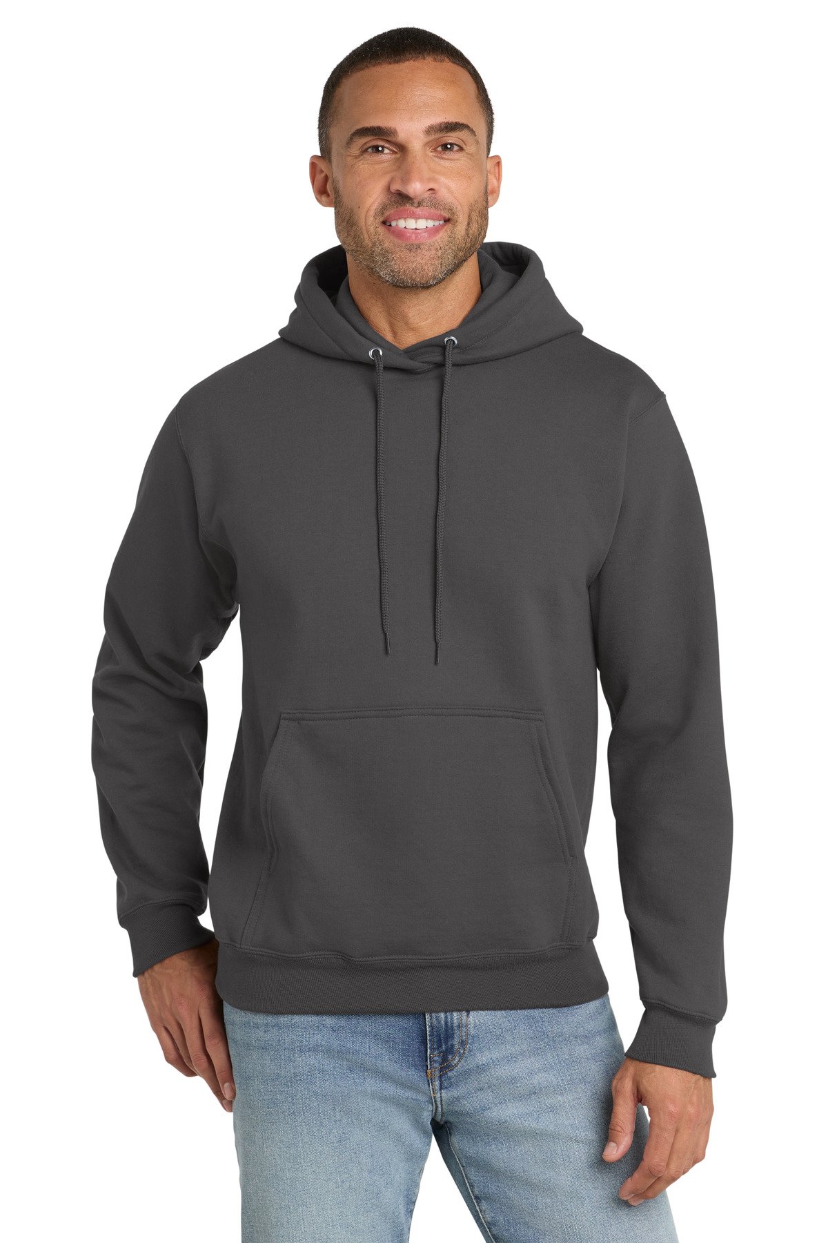Port & Co Essential Fleece Pullover Hooded Sweatshirt. PC90H - Image 17