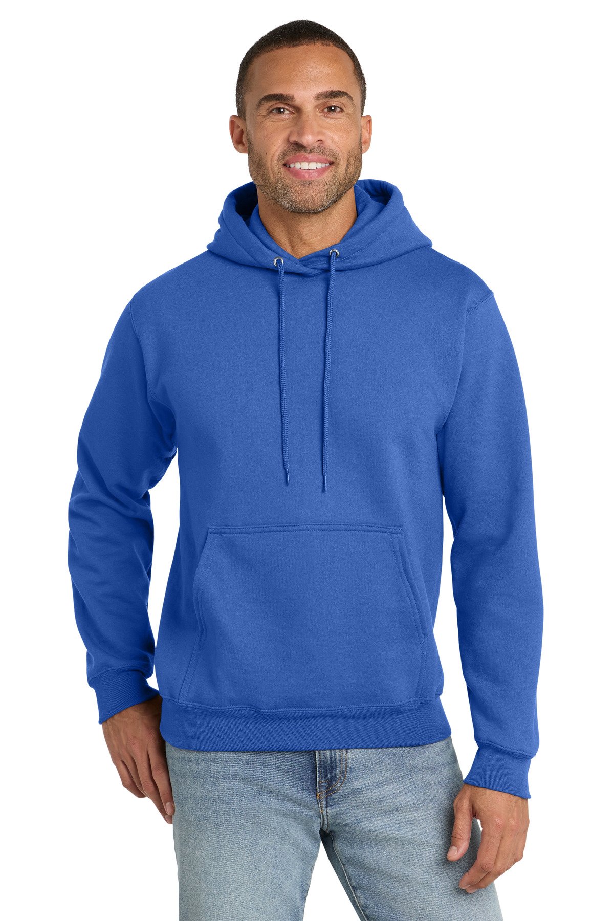 Port & Co Essential Fleece Pullover Hooded Sweatshirt. PC90H - Image 7
