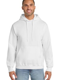 Port & Co Essential Fleece Pullover Hooded Sweatshirt. PC90H