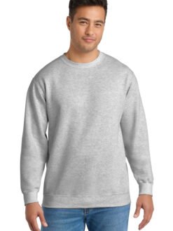Port & Co Tall Essential Fleece Crewneck Sweatshirt. PC90T