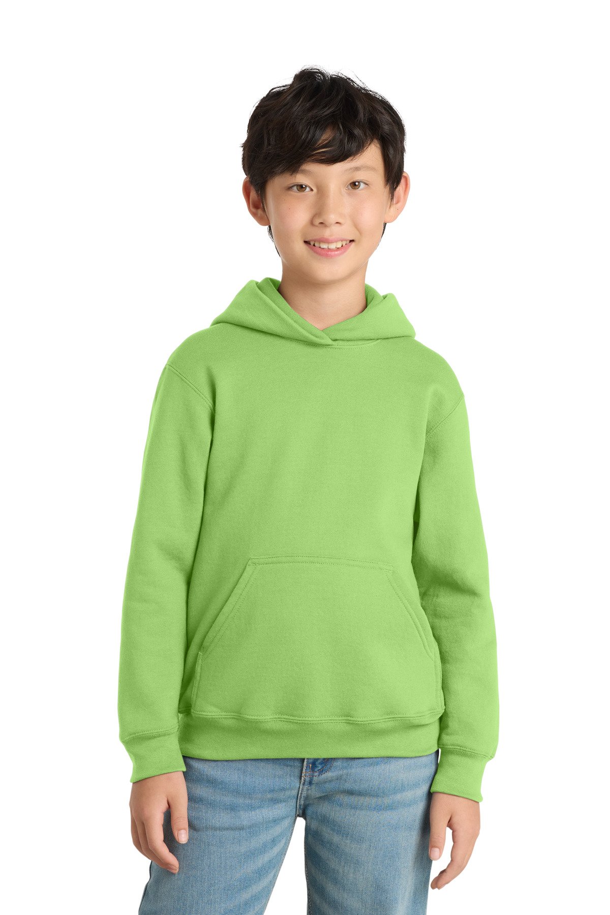 Port & Co Youth Core Fleece Pullover Hooded Sweatshirt. PC90YH - Image 16