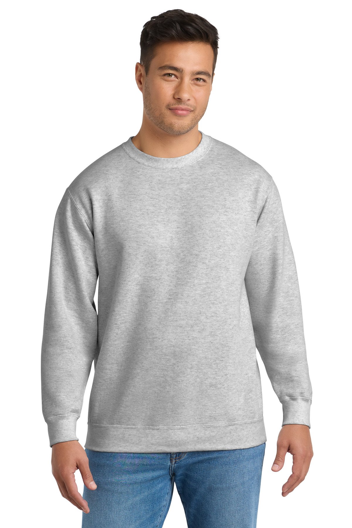 Port & Co Essential Fleece Crewneck Sweatshirt. PC90 - Image 2