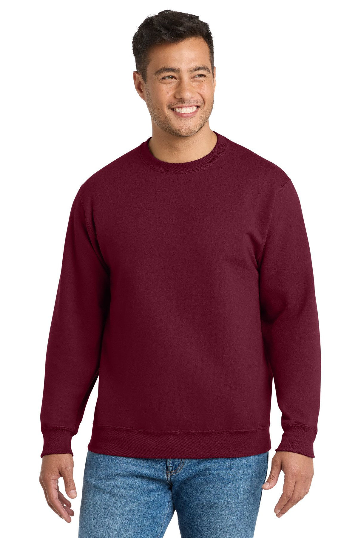 Port & Co Essential Fleece Crewneck Sweatshirt. PC90 - Image 13