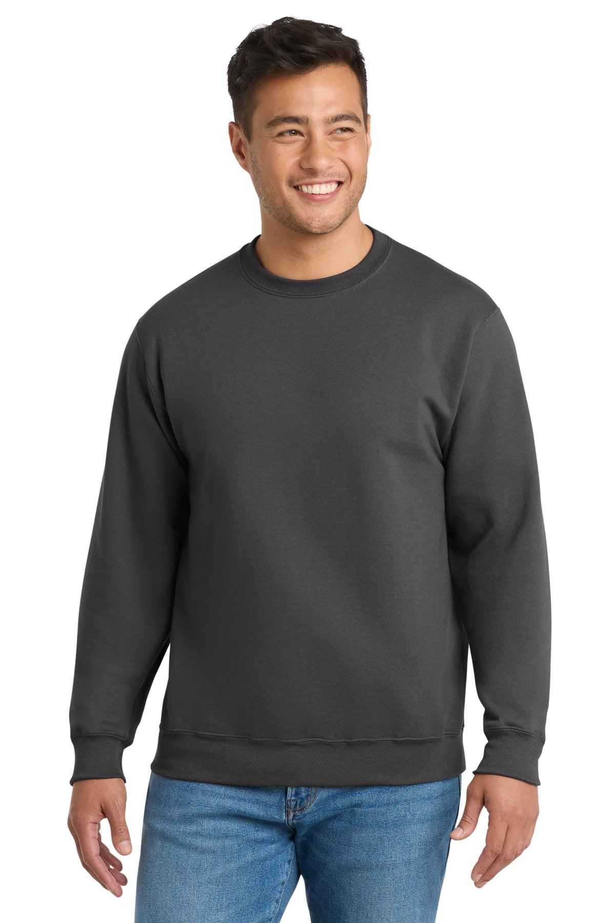Port & Co Essential Fleece Crewneck Sweatshirt. PC90 - Image 14